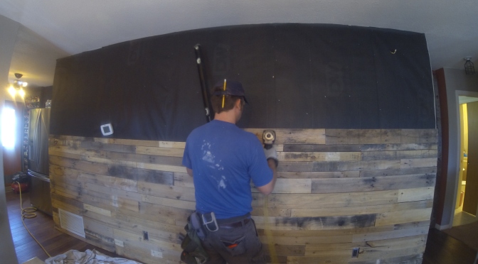 Pallet Wall Timelapse