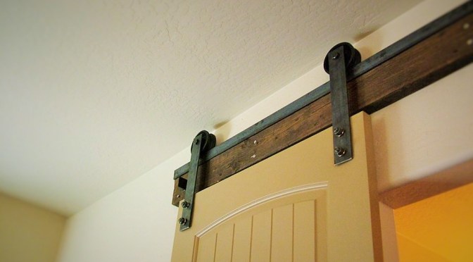 Double Rolling Door Hardware + Parallelism Handles
