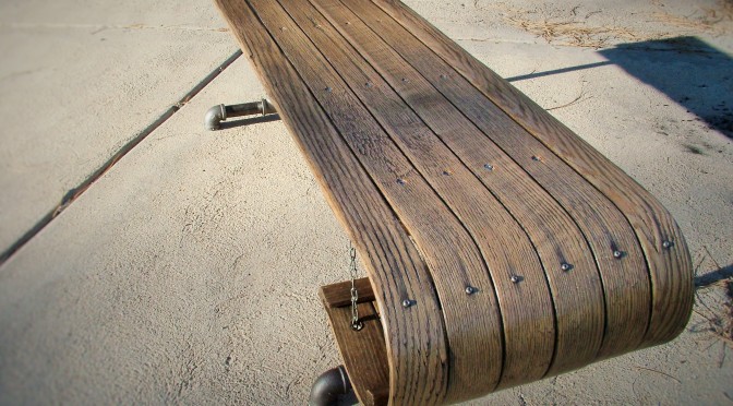 Toboggan Bench